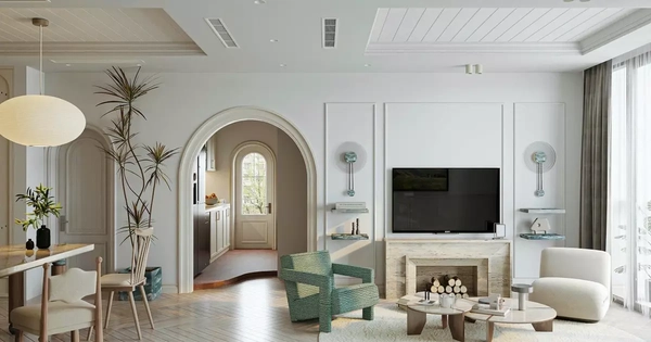 Cải tạo, làm mới căn hộ với ý tưởng từ cát biển