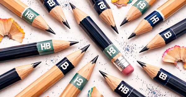 Ký hiệu HB, B trên bút chì có liên quan tới sức khỏe không?