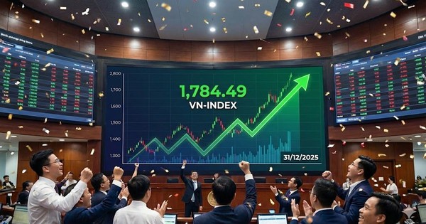Chứng khoán Việt Nam lên cao nhất lịch sử trong phiên giao dịch cuối năm 2025