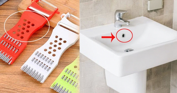 Hơn 90% người dùng không biết công dụng thật sự của những chiếc lỗ này