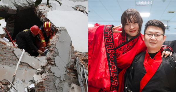 Được cứu sống khỏi đống đổ nát của trận động đất, 17 năm sau, cô bé năm nào bước vào lễ đường cùng chính người lính đã đưa mình ra ánh sáng