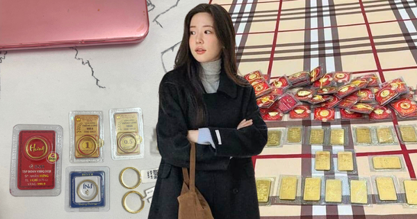 Bức ảnh 10 năm mua vàng sướng cả mắt