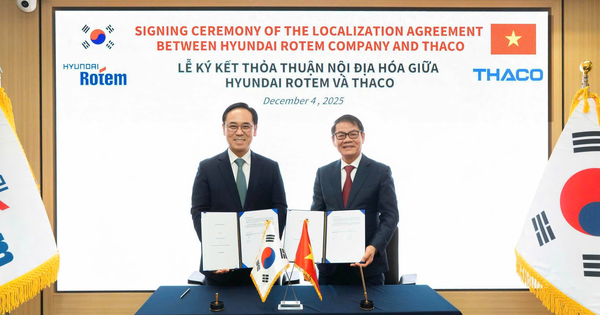 THACO hợp tác với Hyundai Rotem sản xuất tàu điện và tàu cao tốc tại Việt Nam