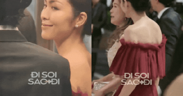 Hà Tăng phá đảo cam thường đến bờ vai cũng đẹp chấn động, tay trong tay với Louis Nguyễn đi đám cưới em gái