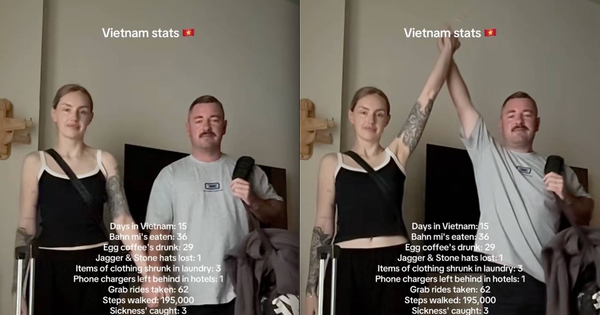 15 ngày ở Việt Nam, 2 khách Tây gây choáng với số bánh mì và cà phê trứng "ăn dữ dội" không tưởng