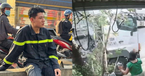 Nguyễn Mai Thi - chàng lính cứu hỏa liều mình cứu nữ sinh 17 tuổi trước mũi xe container mất lái