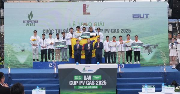 Lộ diện chủ nhân giải thưởng 200 triệu đồng cuộc thi toàn quốc đầu tiên về UAV