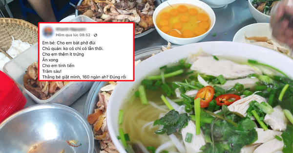 Bao năm vẫn có người sốc vì ăn bát phở gà 160k giữa phố cổ Hà Nội