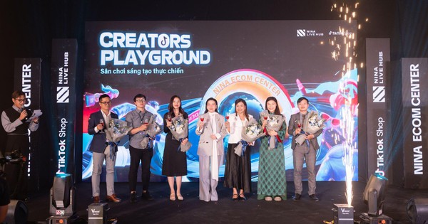 Nina Live Hub ra mắt hệ sinh thái Nina Ecom Center tại sự kiện Creators Playground