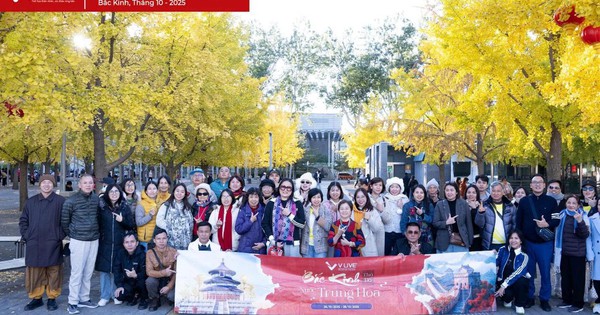 V LIVE International đưa đối tác và khách hàng khám phá Bắc Kinh mùa lá vàng