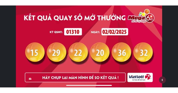 Mùng 5 Tết, một vé Vietlott trúng thưởng hơn 152 tỉ đồng