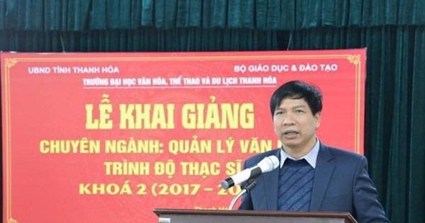 Điều động Giám đốc Sở Giáo dục và Đào tạo làm Phó trưởng Ban Tuyên giáo và Dân vận Tỉnh ủy Thanh Hóa