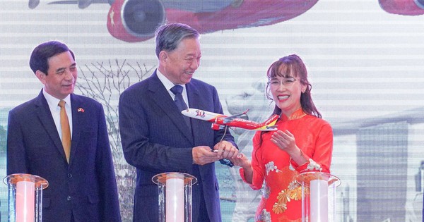 Trước sự chứng kiến của Tổng Bí thư, Vietjet công bố một việc có ý nghĩa với địa điểm tổ chức APEC 2027