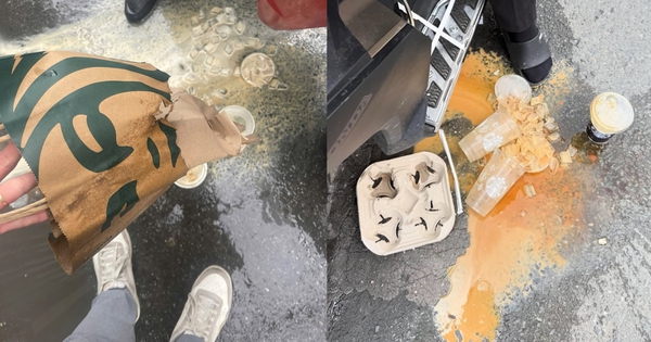 Shipper Việt cầm trên tay chiếc túi mới của Starbucks mà "rớt nước mắt": Giờ không lo bị đền tiền oan nữa rồi!