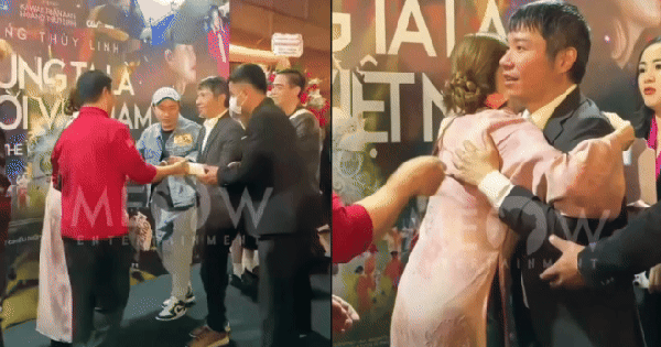 Khoảnh khắc NSND Công Lý vượt bạo bệnh đến cổ vũ Hoàng Thùy Linh