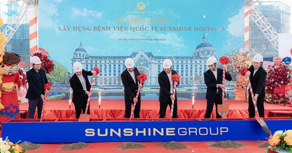 Sunshine Group khởi công xây dựng bệnh viện quốc tế tại dự án Noble Palace Tay Thang Long