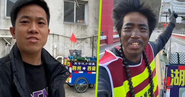 Sau thử thách đi bộ 3.300km, thanh niên 31 tuổi trông già như ông lão 50