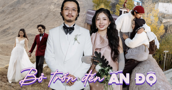Cặp đôi ở Hà Nội “bỏ trốn” đến Ấn Độ tổ chức đám cưới không bố mẹ, không khách mời