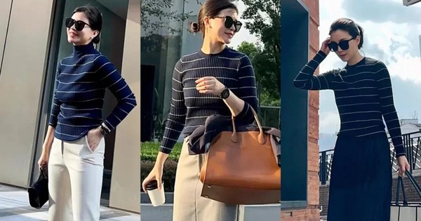 Phụ nữ 50 tuổi nên mặc thế nào? Chân váy quá gối, quần ống đứng và chọn giày phù hợp mới là chất lượng