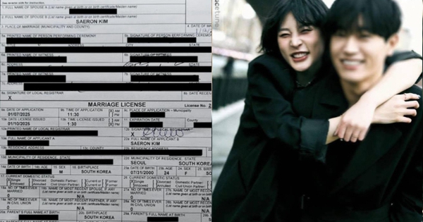 Nóng: Công bố giấy chứng nhận kết hôn của Kim Sae Ron, cưới rồi huỷ hôn vì lý do này