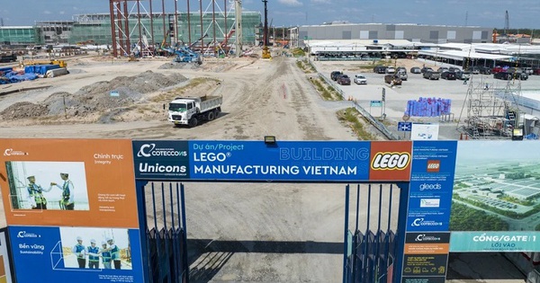 Dự án nhà máy Lego 1,3 tỷ USD sẽ khánh thành ngay đầu tháng 4