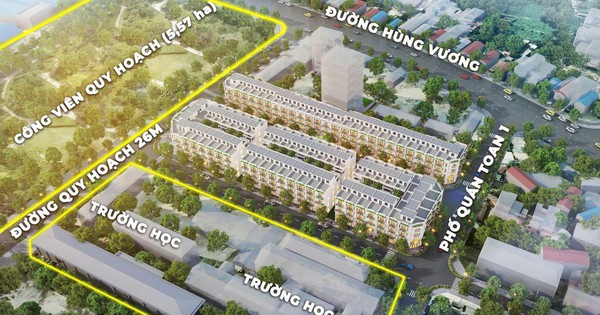 Hồng Bàng Midtown: Nhà phố cạnh trường, gần chợ, cận công viên quy hoạch 5,57ha
