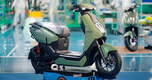 Xe máy điện đầu tiên của Honda tại thị trường Việt xuất xưởng: Trang bị ngang Vision, giá dự kiến dưới 30 triệu