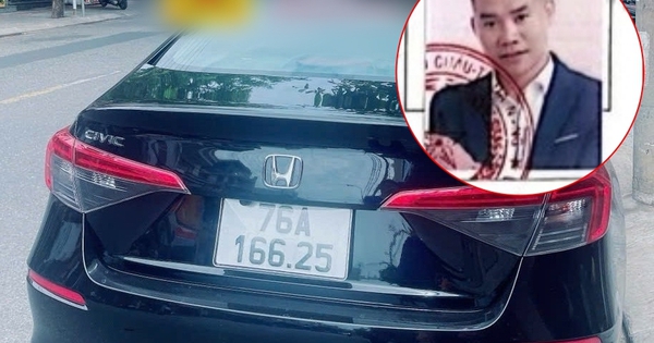 Công an truy tìm xe ô tô CIVIC liên quan đến Giám đốc Tô Đình Giống
