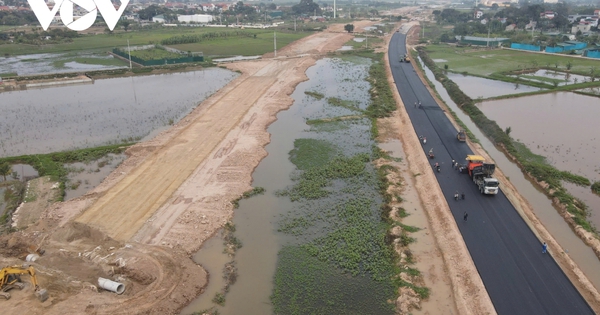Tăng tốc thi công đường song hành Vành đai 4 - Vùng Thủ đô