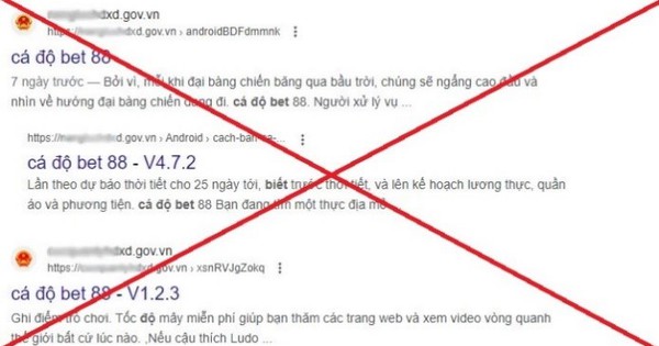 Vì sao hàng loạt các website cơ quan Nhà nước bị chèn link quảng cáo cờ bạc?