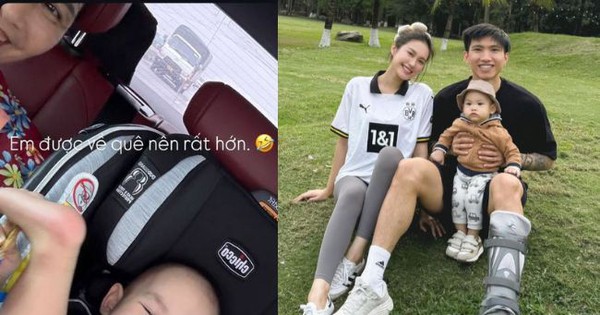 Doãn Hải My đưa con về quê chồng, chặn đứng lời gièm pha "trọng ngoại hơn nội"
