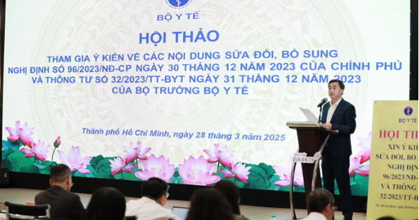 Bộ Y tế tổ chức Hội thảo về sửa đổi, bổ sung Nghị định 96 và Thông tư 32