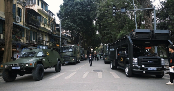 Dàn xe bọc thép, mô tô hộ tống nguyên thủ quốc gia, kỵ binh... sẽ xuất hiện ở hồ Gươm cuối tuần này