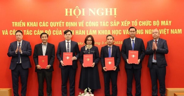 6 lãnh đạo đơn vị của Viện Hàn lâm KH&CN xin thôi chức