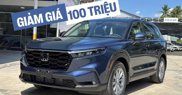 Honda CR-V giảm giá 100 triệu đồng tại đại lý: Bản tầm trung còn dưới 1 tỷ, vẫn đắt hơn CX-5