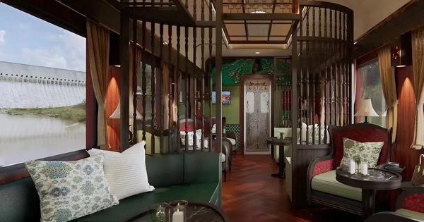 Soi toa tàu hạng sang "Hoa Phượng Đỏ" đang gây sốt: Ghế ngồi sofa, wifi miễn phí, quầy bar với nhạc công