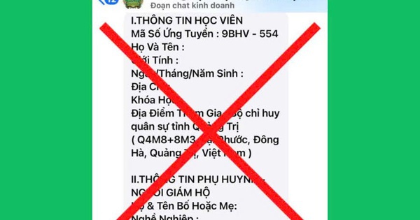 Chiêu lừa đảo mới xuất hiện ở Quảng Trị, phụ huynh cần biết