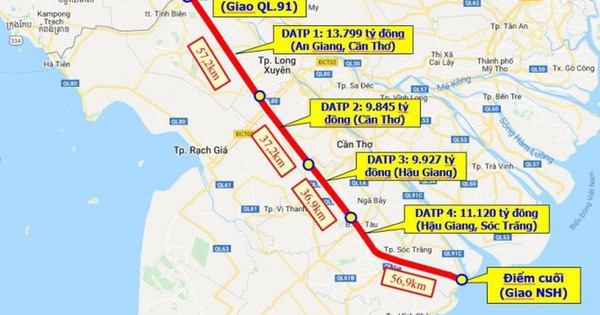 Dự án cao tốc Châu Đốc - Cần Thơ - Sóc Trăng gần 44.700 tỷ đồng nhận chỉ đạo nóng: Chốt thời gian hoàn thành 7/2026, Thủ tướng yêu cầu huy động cả hệ thống vào cuộc