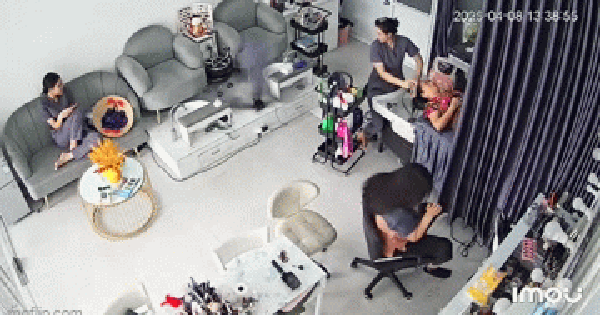 Máy mài móng bất ngờ phát nổ, hành động dứt khoát của vị khách đang nằm gội đầu khiến nhân viên sững sờ