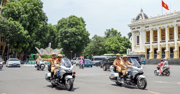 Hà Nội phân luồng giao thông, tổ chức hướng đi cho các loại phương tiện trong ngày 14-15/4