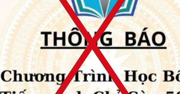 Bộ GDĐT cảnh báo thông tin giả mạo về chương trình học bổng tiếng Anh