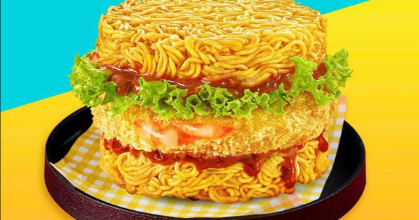Lotteria ra mắt Ramen Burger - Đa dạng hóa sản phẩm theo xu hướng sáng tạo, khác biệt
