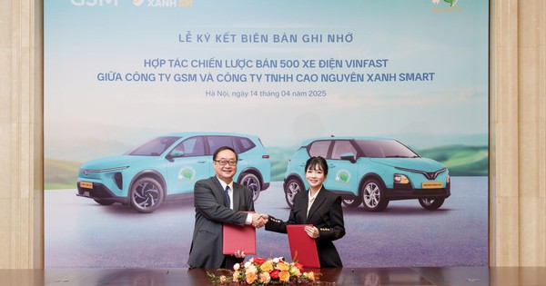 Cao Nguyên Xanh Smart mua 500 xe điện Xanh SM, triển khai taxi điện tại Đắk Nông
