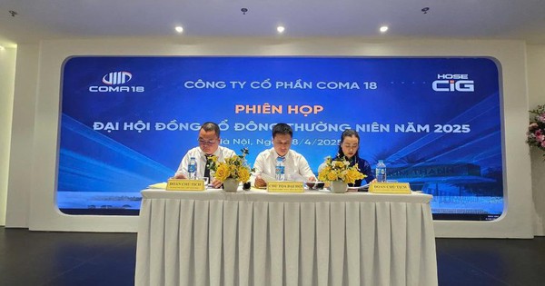 ĐHĐCĐ COMA18: Lợi nhuận vượt kỳ vọng, đẩy mạnh kế hoạch kinh doanh năm 2025 với dự án trọng điểm KCN Kim Thành