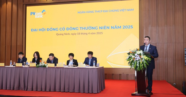 ĐHĐCĐ PVcomBank: Năm 2024 hoàn thành vượt các chỉ tiêu kinh doanh, mục tiêu 2025 chuyển đổi số mạnh mẽ