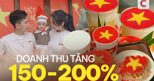 Các quán cà phê tăng doanh thu khủng nhờ đu "trend" đồ uống cờ đỏ sao vàng, khách đến 3 lần không có chỗ ngồi