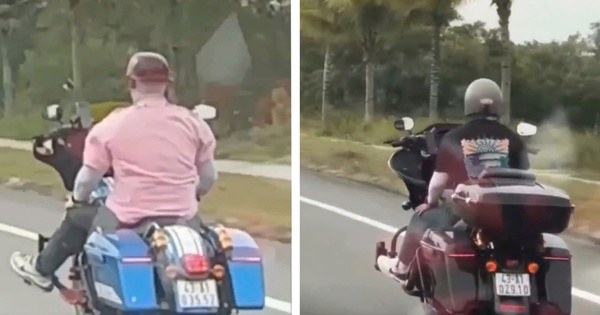 Bất bình với hình ảnh hai người Hàn Quốc “làm xiếc” với mô tô phân khối lớn