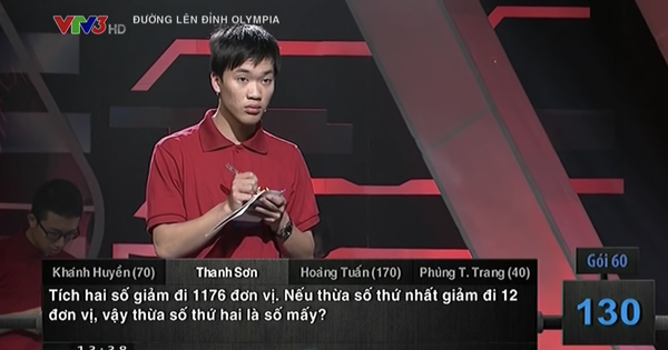 Ra đề dễ như bài tập dành cho học sinh tiểu học nhưng Olympia vẫn khiến cả 4 thí sinh đứng hình