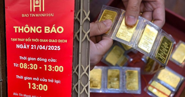 Tiệm vàng lớn ở Hà Nội thông báo tạm đóng cửa khiến nhiều người ngỡ ngàng, lý do là gì?