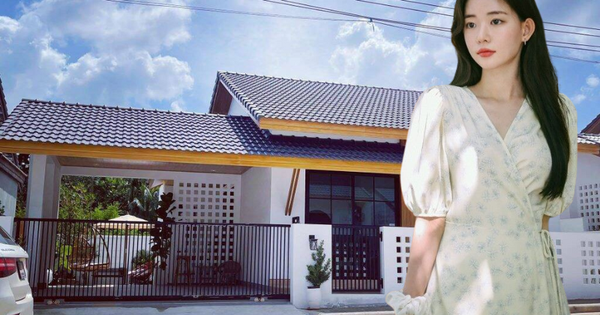 Mê mệt với căn nhà cấp 4 của gia đình cô giáo trẻ: Thiết kế "siêu đỉnh", cộng thêm có góc sân vườn cực chill